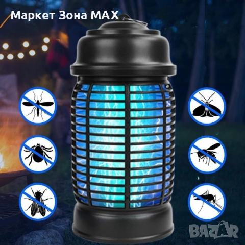 Електрически уред против комари и насекоми Bug Zapper QH50A-20W – 20W, обхват 80м