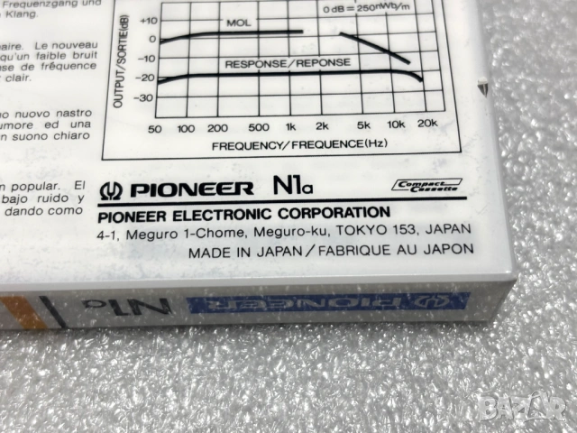 НОВА! ЗАПЕЧАТАНА! Аудиокасета Pioneer N1a-60 от 1982 г., снимка 7 - Аудио касети - 53725017