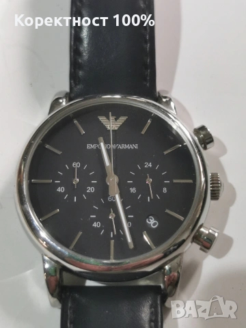 Часовник хронограф Emporio Armani (seiko orient cssio rolex), снимка 2 - Мъжки - 53281727