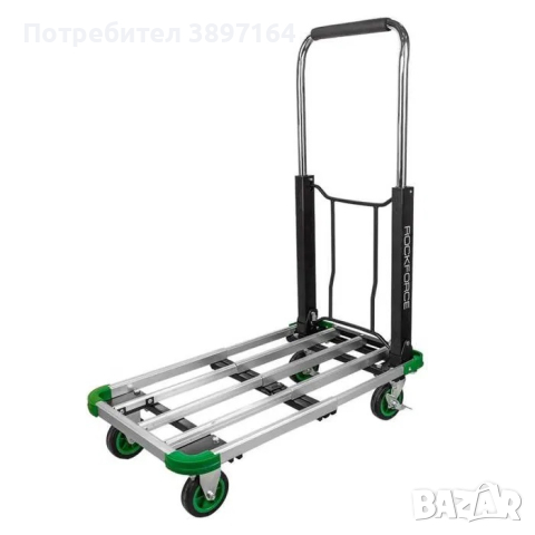Сгъваема ръчна количка ROCKFORCE , 150 кг, снимка 1