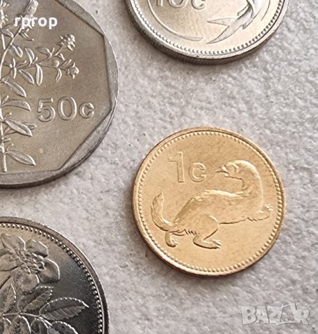 Малта . 1, 10 ,25 , 50 цента  и 1 лира.  5 бр. Нови., снимка 6 - Нумизматика и бонистика - 42223197