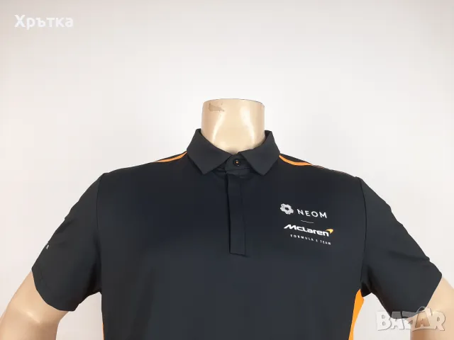 McLaren Racing Team Polo - Оригинална мъжка тениска с яка р-р XL, снимка 6 - Тениски - 49192528