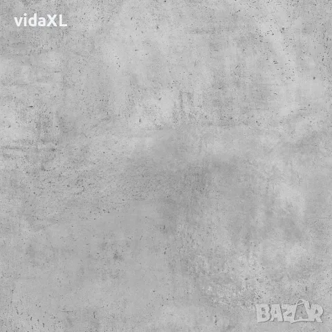 vidaXL Бюро, бетонно сиво, 102x50x75 см, инженерно дърво, снимка 9 - Бюра - 56148274