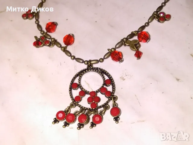 Taramanda марково ново колие с камъчета от Тайланд с кутия