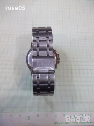 Часовник за ръка - кварцов - хронограф - работещ, снимка 5 - Мъжки - 7661976