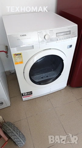 Сушилня AEG клас А+++ 8кг. термопомпа инверторен мотор, 
