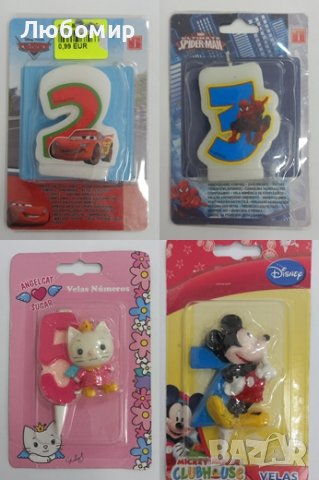 Свещи за рожден ден, снимка 11 - Декорация за дома - 42450560