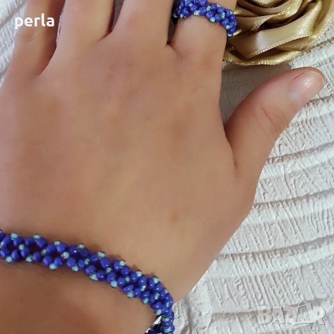 Ръчно изработени гривни от мъниста, снимка 6 - Гривни - 43375438