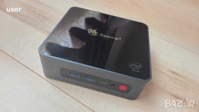 Мини компютър Beelink U59 (за части / ремонт) - БЕЗ RAM и SSD + Адаптер
