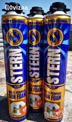 Монтажна пистолетна  пяна 750мл STERN, снимка 1