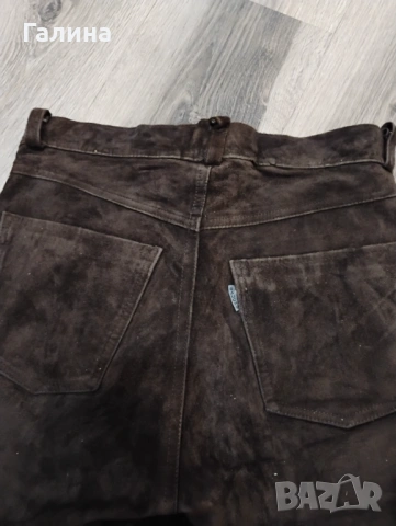 Голяма чанта от естествен велур с панталон и топ, снимка 10 - Чанти - 52297434