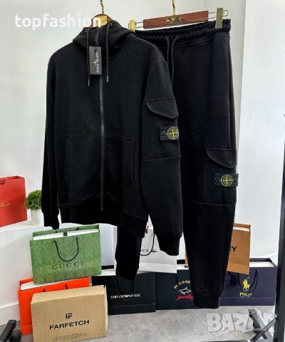 Мъжки екип Stone Island , снимка 1 - Спортни дрехи, екипи - 42312975