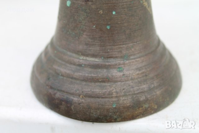 Стара месингова камбана със сребро , снимка 6 - Колекции - 40979855