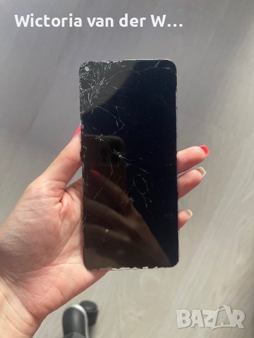 Здрав, оригинален дисплей с работещ тъч и счупено стъкло за Huawei Nova 5T