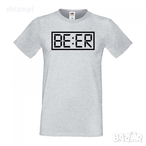 Мъжка тениска BEER,Бира,Бирфест,Beerfest,Подарък,Изненада,Рожден Ден, снимка 5 - Тениски - 36376485