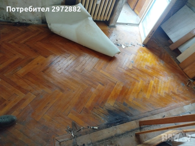 Демонтиран дъбов паркет, снимка 2 - Естествен паркет - 53215419