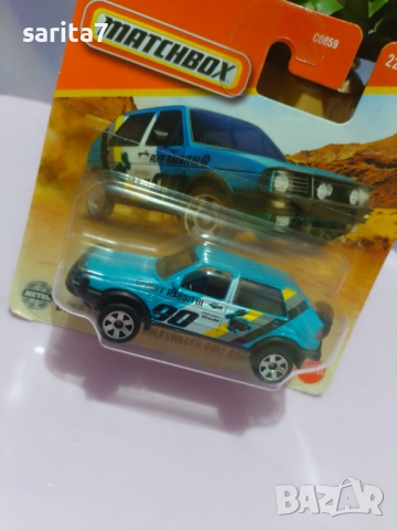 Количка vw golf country 90 Ruff Rabbit на Мачбокс 