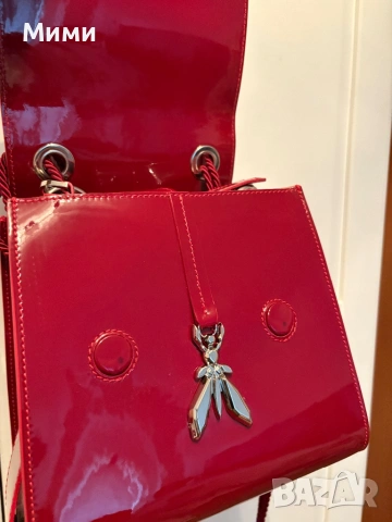 Кожена чанта Patrizia Pepe, снимка 2 - Чанти - 53099517