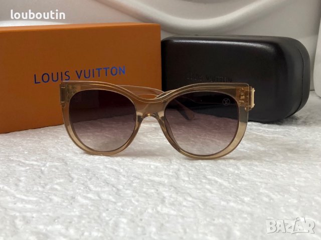 Louis Vuitton 2023 висок клас дамски слънчеви очила котка, снимка 5 - Слънчеви и диоптрични очила - 38948250