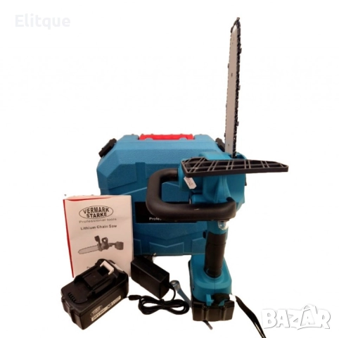 Немска акумулаторна (трион) резачка 24V 5Ah Vermark Starke 25см, снимка 6 - Друга електроника - 52630377