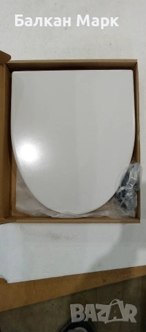 Тоалетна седалка Cersanit Parva – Soft Close | Антибактериална | Немски внос, снимка 2 - Други - 53094949