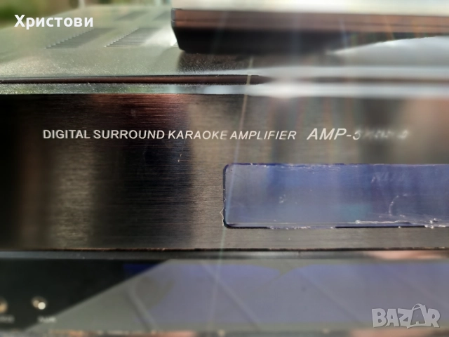 Продавам интегрален усилвател- ресивър с кареоки функция AUNA AMP- 5100 B с дистанционно , снимка 3 - Ресийвъри, усилватели, смесителни пултове - 51595193