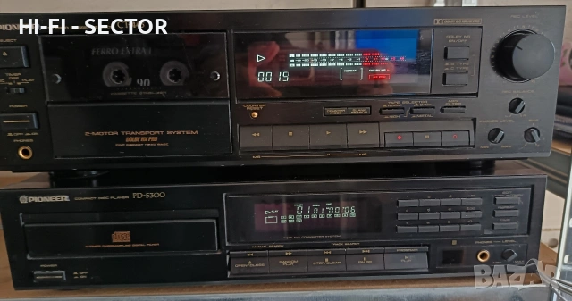 Pioneer сд плеър и дек 