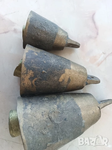 Лот бронзови чанове- 3 броя