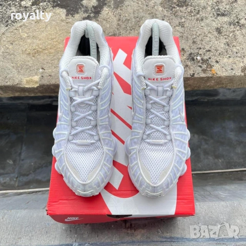 Nike Shox TL White Спортни Маратонки 36-46 Номер , снимка 2 - Маратонки - 53053398