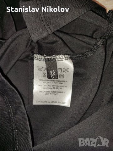 Тениска Оff-White x Virgil Abloh, fall-winter 2019, size S , снимка 5 - Тениски - 35895017