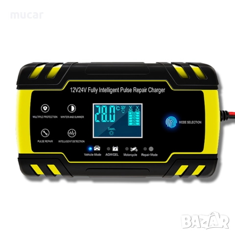 Зарядно устройство 12V/24V 8A импулсно