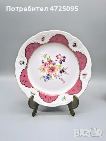 Троен порцеланов сет, снимка 6 - Чаши - 53784277