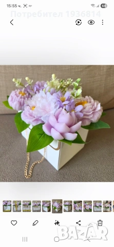 Ароматна ръчно изготвена свещ, снимка 7 - Декорация за дома - 53383184