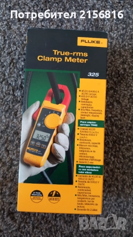 Ампер клещи Fluke 325 AC/DC нови
