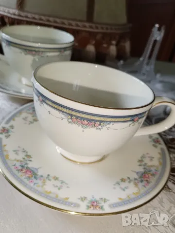 Двойни сетове  Английски порцелан. Royal Doulton-The Romantic Collection - Juliet, снимка 9 - Чаши - 48934826