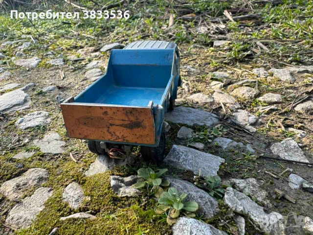 Старо СССР Руско камионче МАЗ самосвал 1:43, снимка 7 - Колекции - 53672829