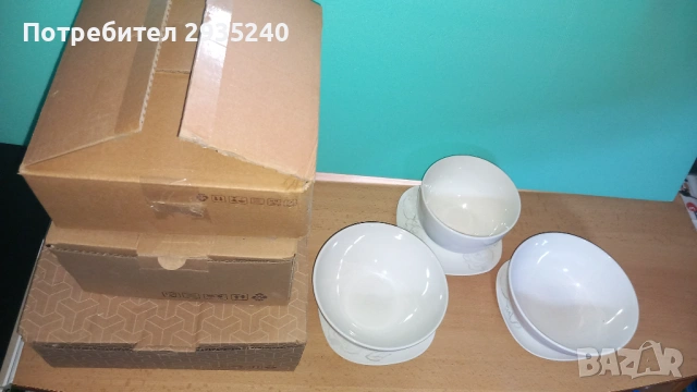 Нови чинии за хранене 