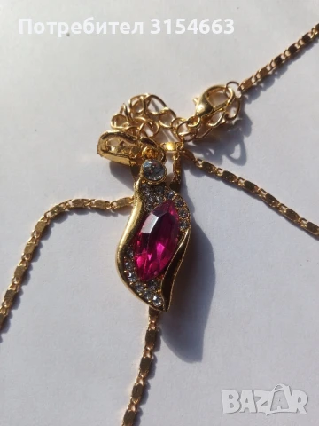 Комплект бижута: колие, обици и гривна , снимка 6 - Бижутерийни комплекти - 43300453