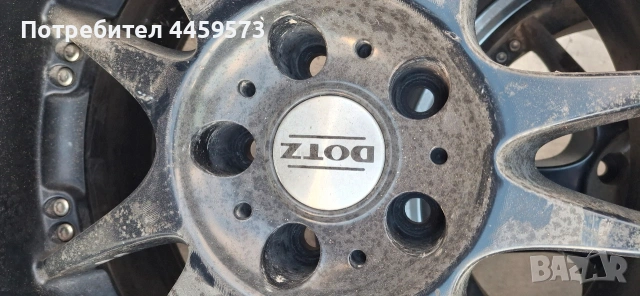 DOTZ 17” + гуми Michelin 225/55 R17, снимка 2 - Гуми и джанти - 53816874