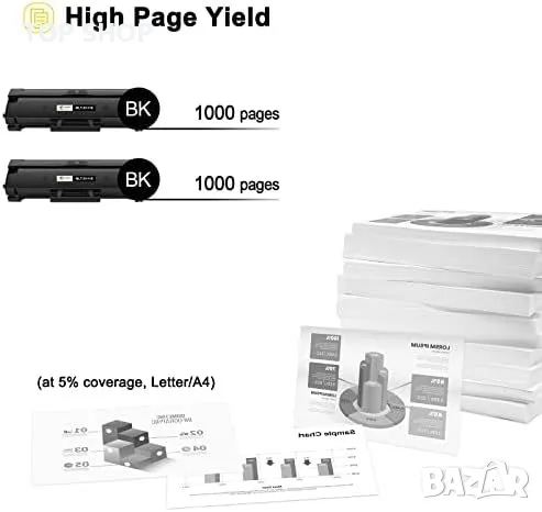 Нови 2 броя Черни Тонери MLT-D111S/D111L Samsung Xpress мастило принтер, снимка 2 - Учебници, учебни тетрадки - 49307009