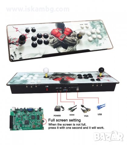 6100 ИГРИ В ЕДНА КОНЗОЛА ЗА АРКАДНИ ИГРИ PANDORA BOX 12 - код 2041, снимка 5 - Други игри и конзоли - 33963653