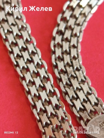 Елегантна сребърна гривна подходящ аксесоар за ежедневието 52377, снимка 9 - Гривни - 52961964