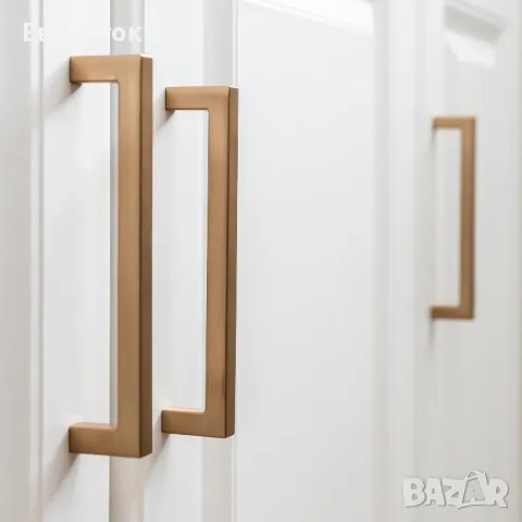 Цена: 1,30 за бройка. Минимална поръчка е 5 бр. Goldenwarm/Amerdeco  Дръжка от неръждаема стомана , снимка 5 - Шкафове - 48838769