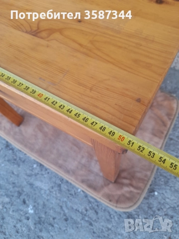 дървена масичка с чекмедже, снимка 11 - Маси - 51670033