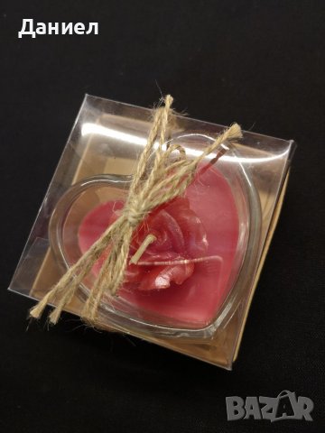 Ароматна свещ, снимка 2 - Декорация за дома - 41534690