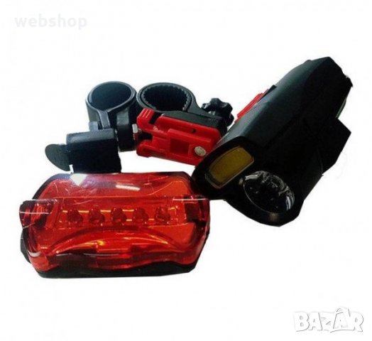LED фенер KK-B26 за колело, велосипед, заден стоп, 5W
