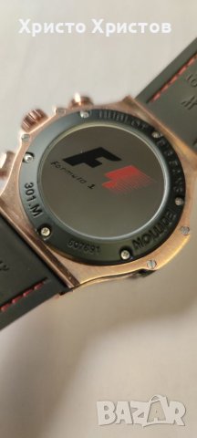 Мъжки луксозен часовник Hublot F 1, снимка 8 - Мъжки - 37078039