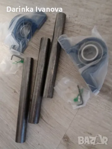 ос, калибрована стомана, кръг, шестостен.Лагерни тела, лагери, сачми., снимка 2 - Други машини и части - 49213329