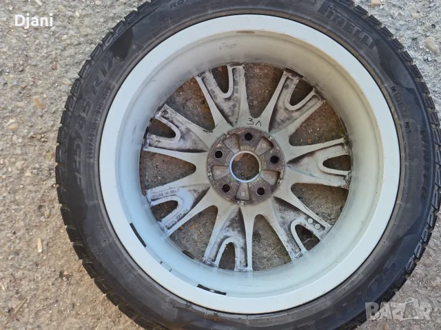 Оригинални Renault Silverstone 17" 5x108 + зимни гуми 225/45 R17 - 130€, снимка 7 - Гуми и джанти - 56183788