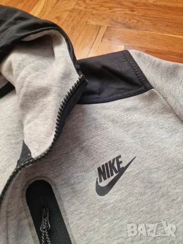 Страхотно мъжко спортно горнище яке NIKE TECH FLEECE размер 2ХL , снимка 11 - Спортни дрехи, екипи - 55982182